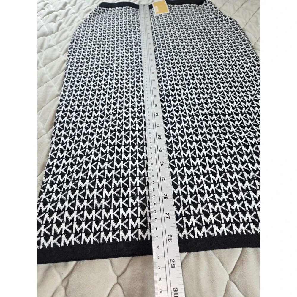 Michael Kors Women's Logo Jacquard Pencil Skirt